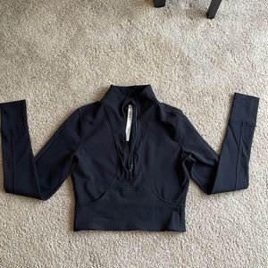 Lululemon Cropped Half-Zip